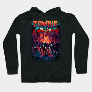 zombie pillow attack Hoodie